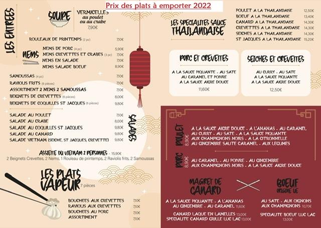 Délices du Vietnam - Menu Image 2